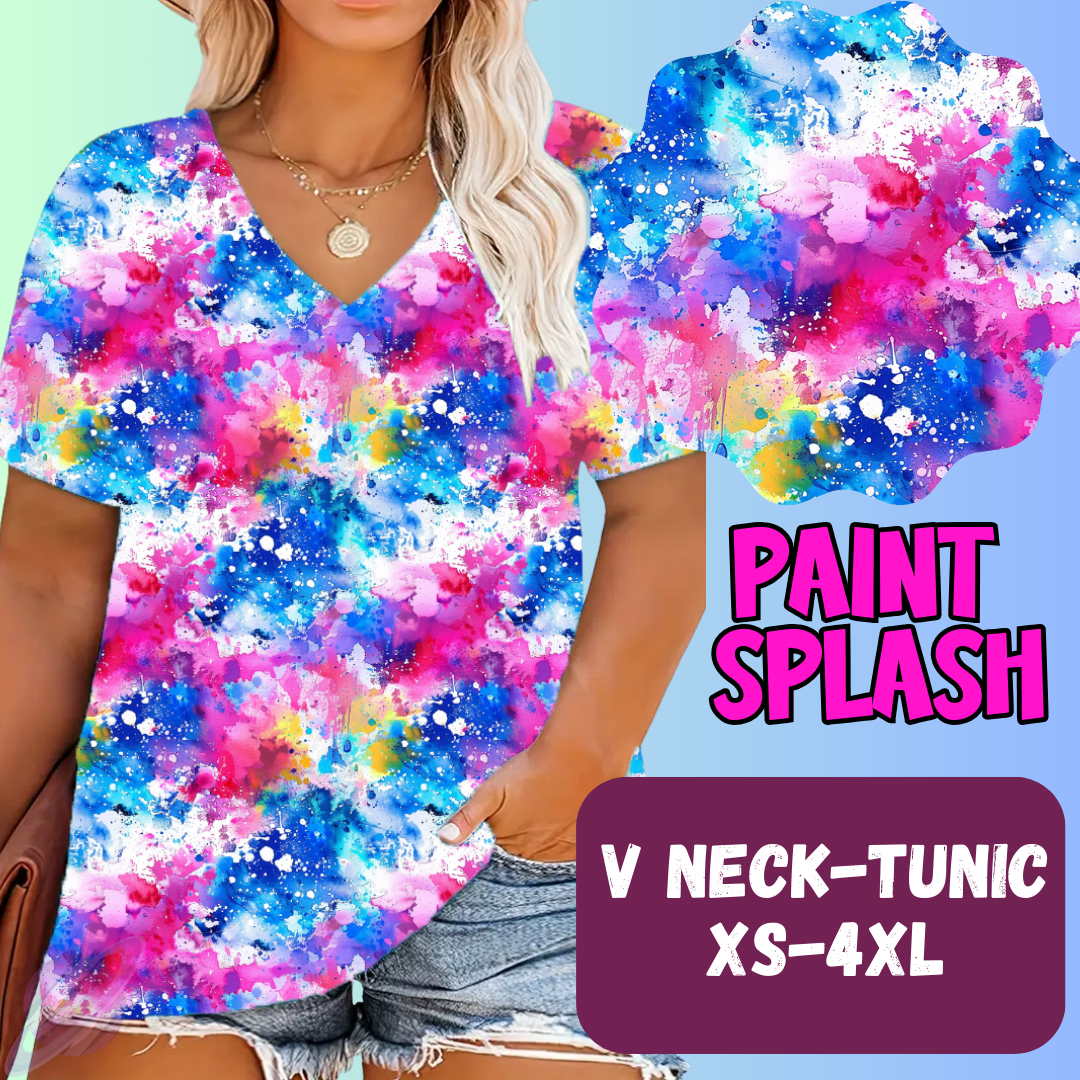 Paint Splash Tops & Bottoms *Pre-Order*