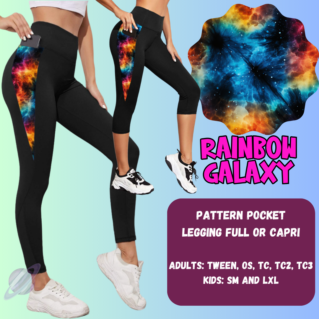 Rainbow Galaxy Tops & Bottoms *Pre-Order*