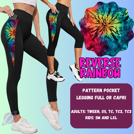 Reverse Rainbow Tops & Bottoms *Pre-Order*