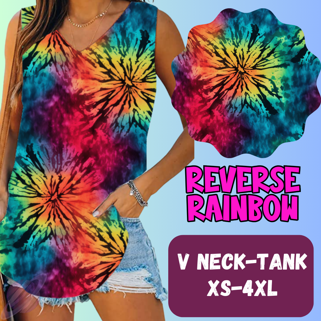 Reverse Rainbow Tops & Bottoms *Pre-Order*