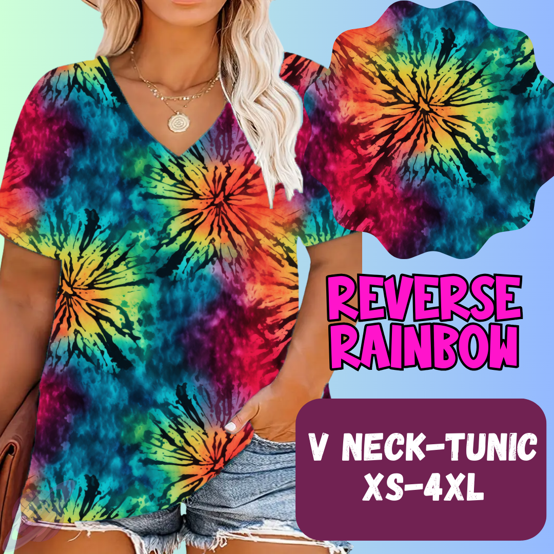 Reverse Rainbow Tops & Bottoms *Pre-Order*