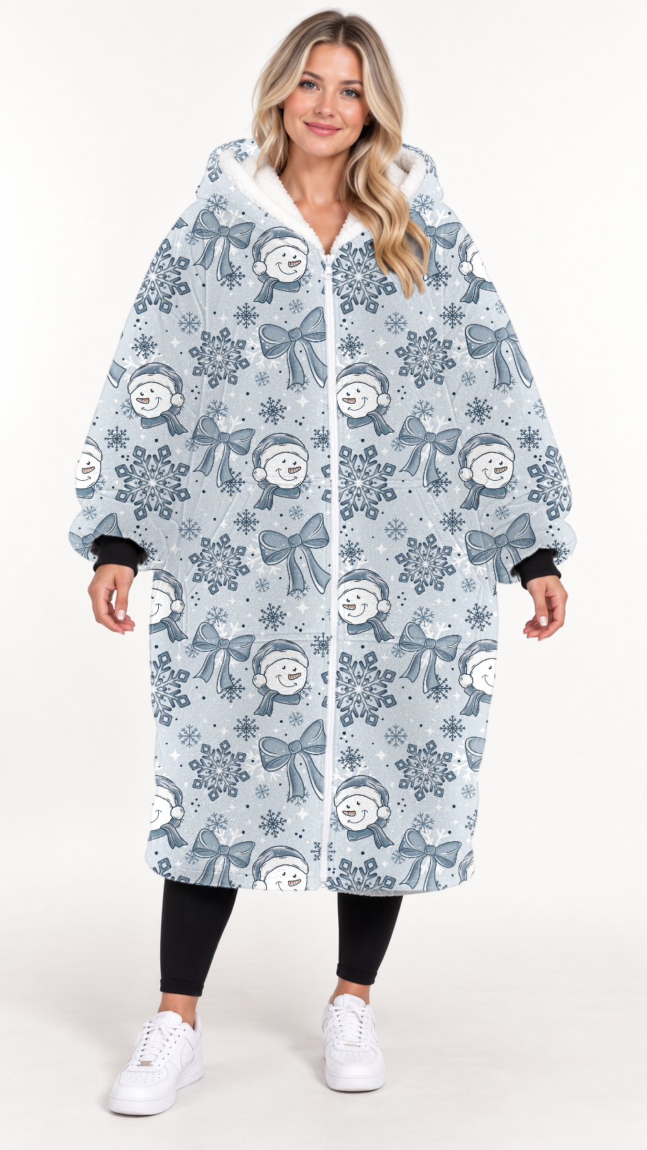 SNOWMAN-HOODIE BLANKET *Pre-Order*
