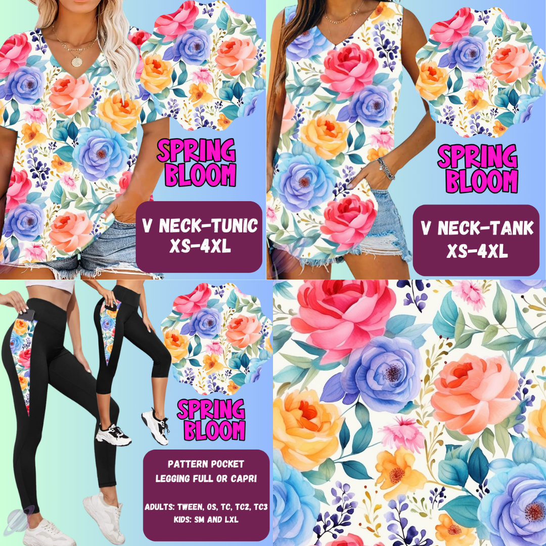Spring Bloom Tops & Bottoms *Pre-Order*