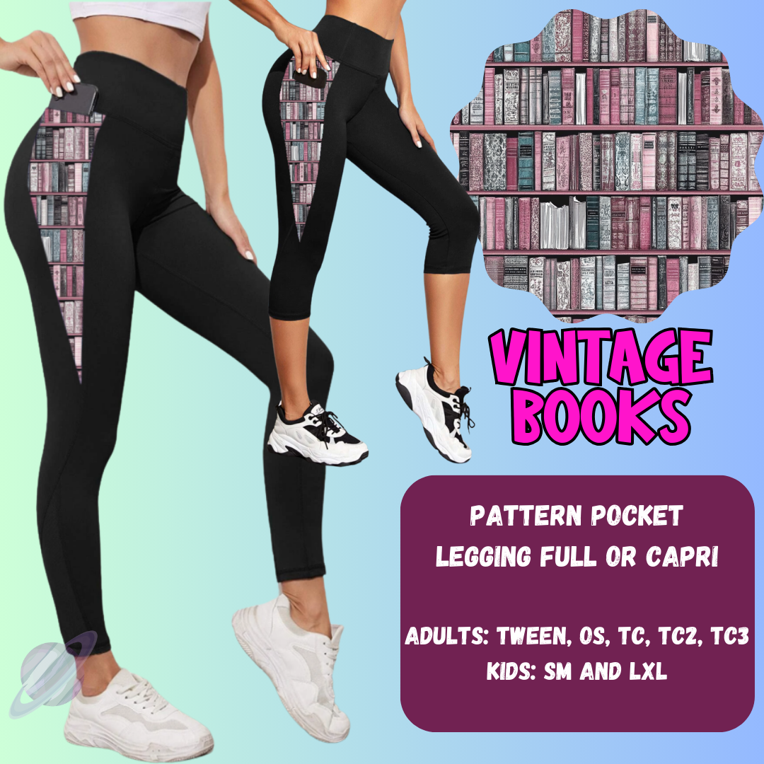 Vintage Books Tops & Bottoms *Pre-Order*