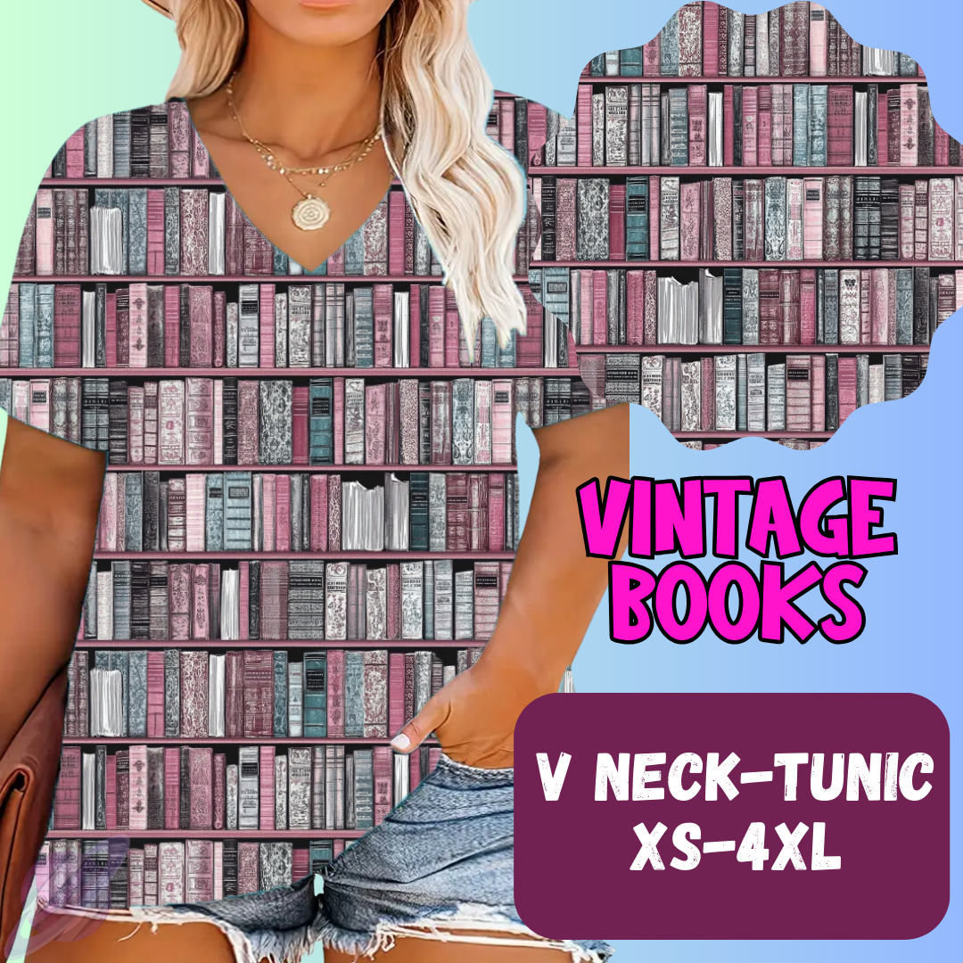 Vintage Books Tops & Bottoms *Pre-Order*