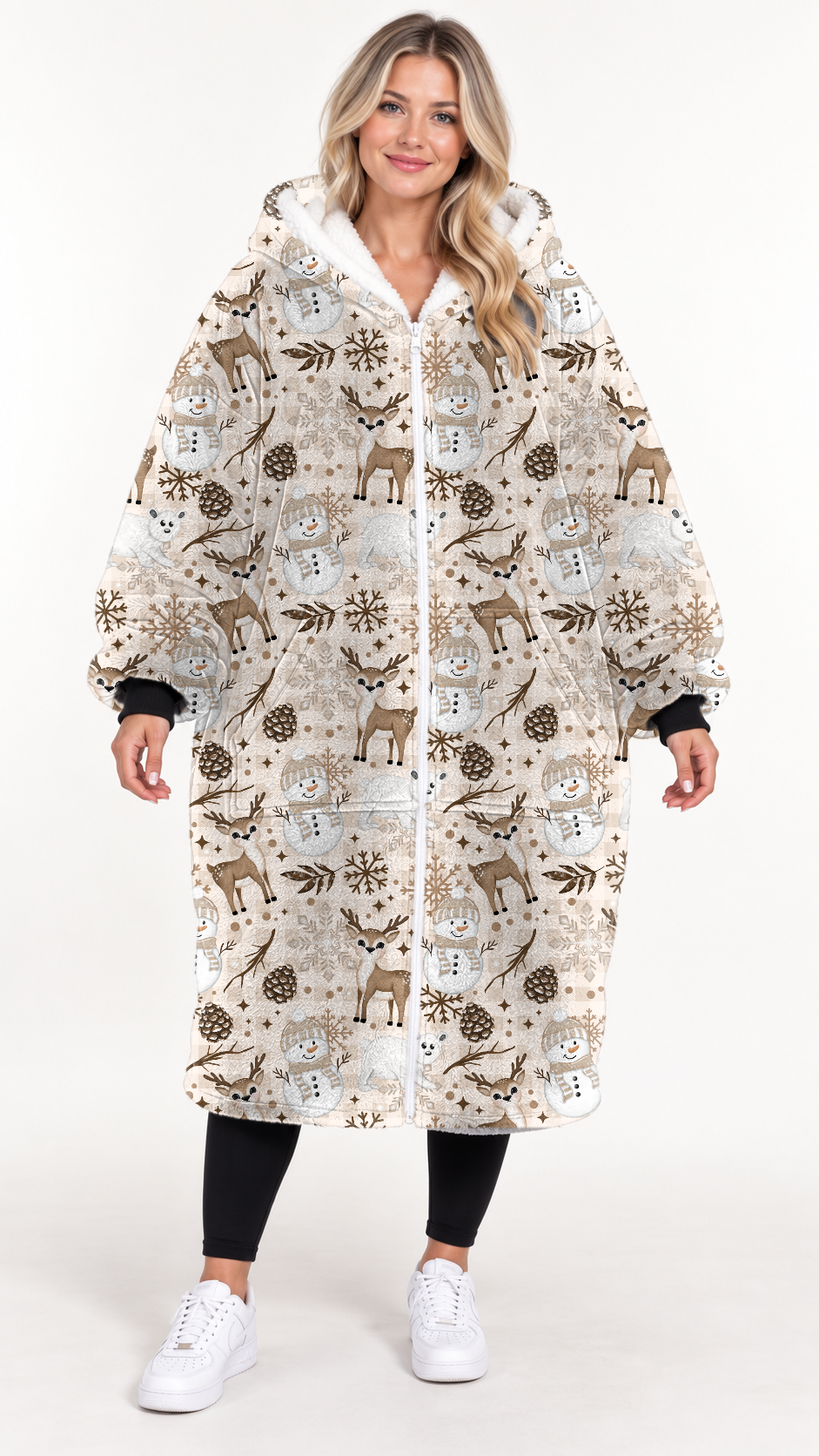 WINTER DEER-HOODIE BLANKET *Pre-Order*