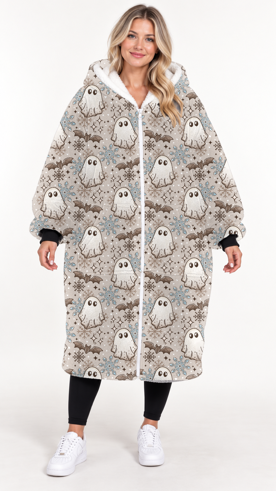 WINTER GHOSTIES-HOODIE BLANKET *Pre-Order*