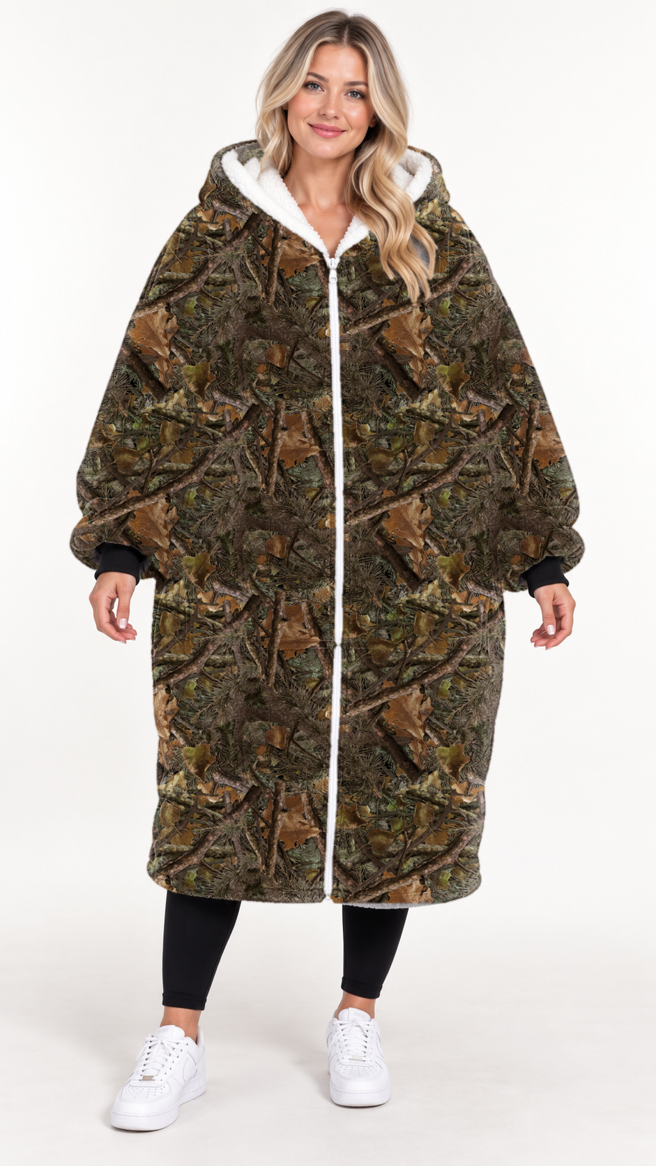 WOODS CAMO-HOODIE BLANKET *Pre-Order*