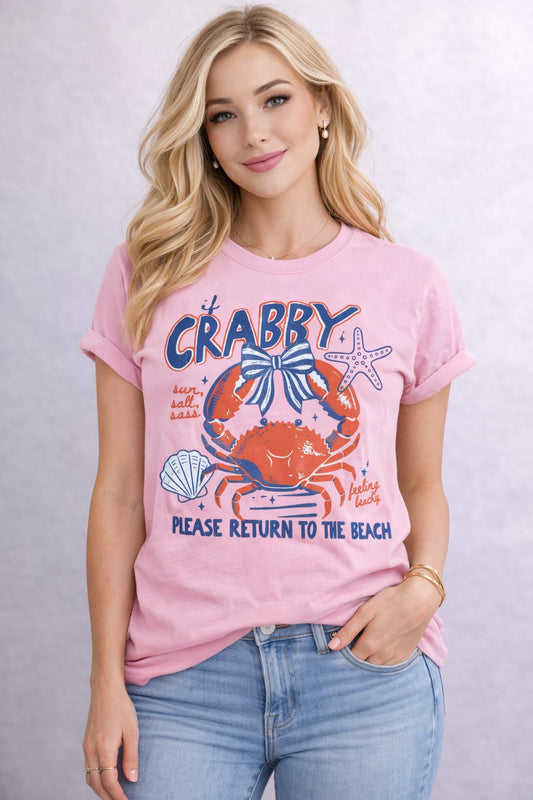 If Crabby return to the beach