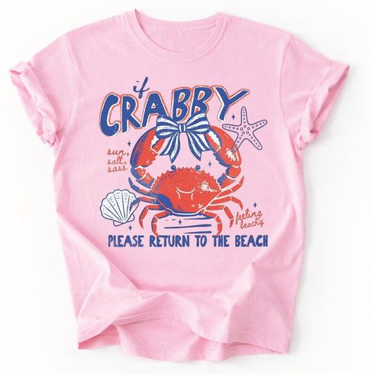 If Crabby return to the beach