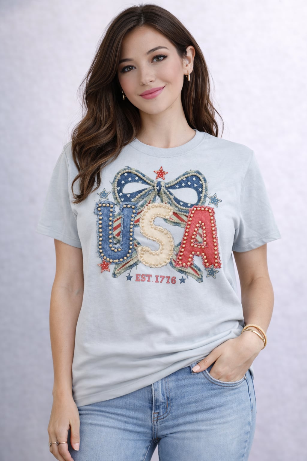 USA BOW PATCH