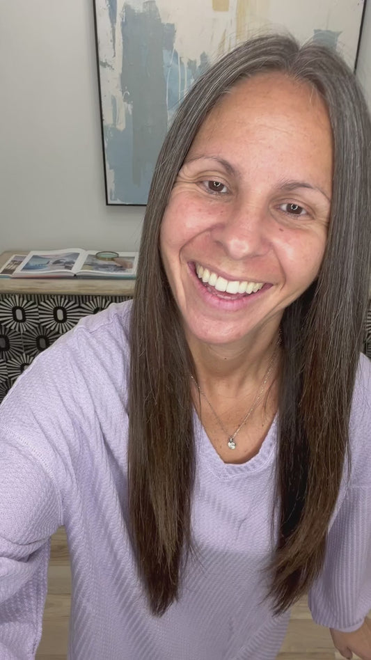 Good Things Are Coming V-Neck Top in Coffee