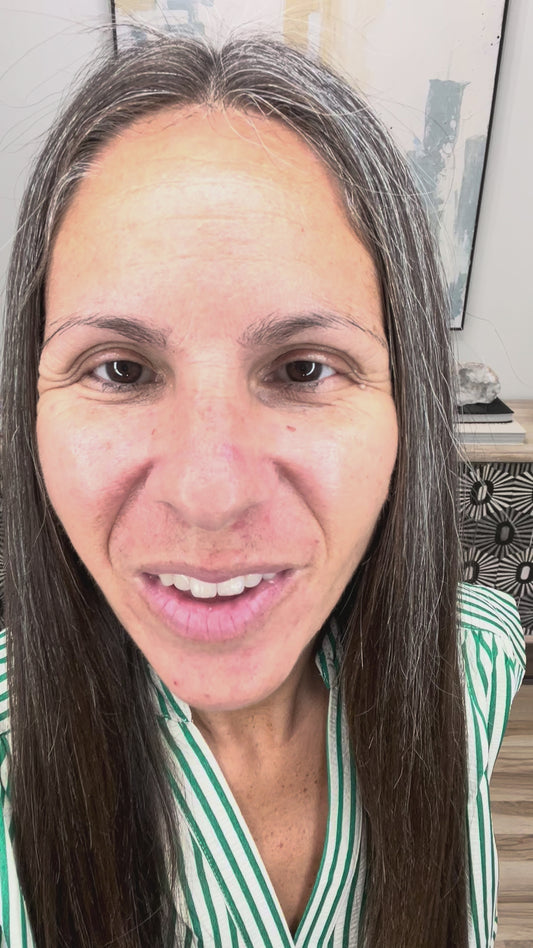 Like a Song Sleeveless V-Neck Blouse in Green